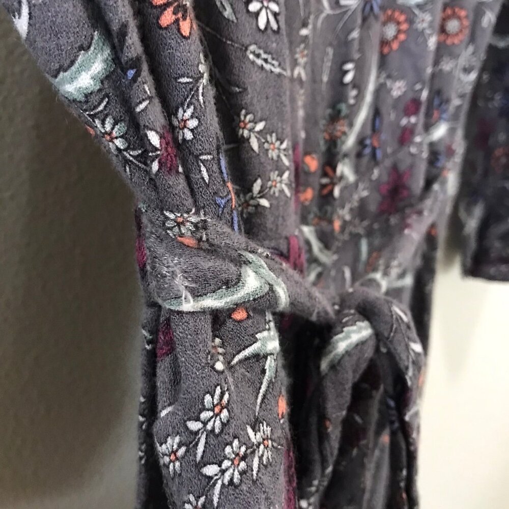 LoveStitch Women's‎ Lenka Wrap Maxi Dress Floral 3/4 Sleeve Size M High-Low Boho - Picture 11 of 16